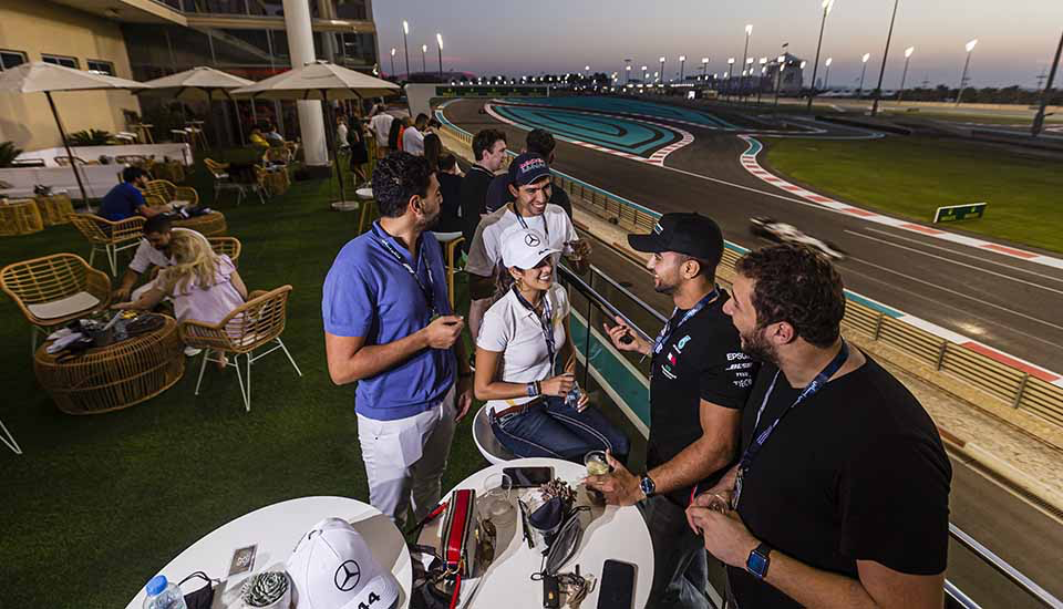 F1 Abu Dhabi hospitality